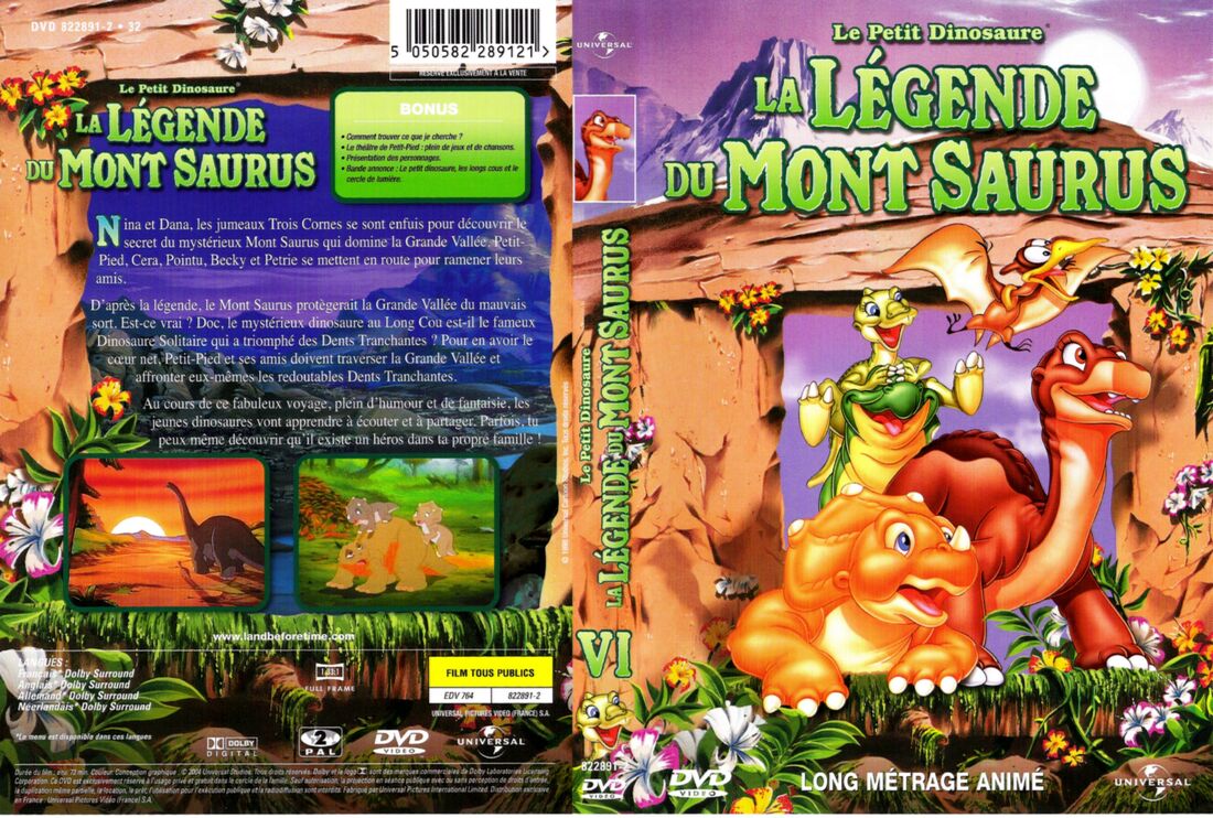 Le Petit Dinosaure - La légende du Mont Saurus